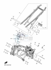 NIKEN MXT850 (BD5F) drawing FRAME