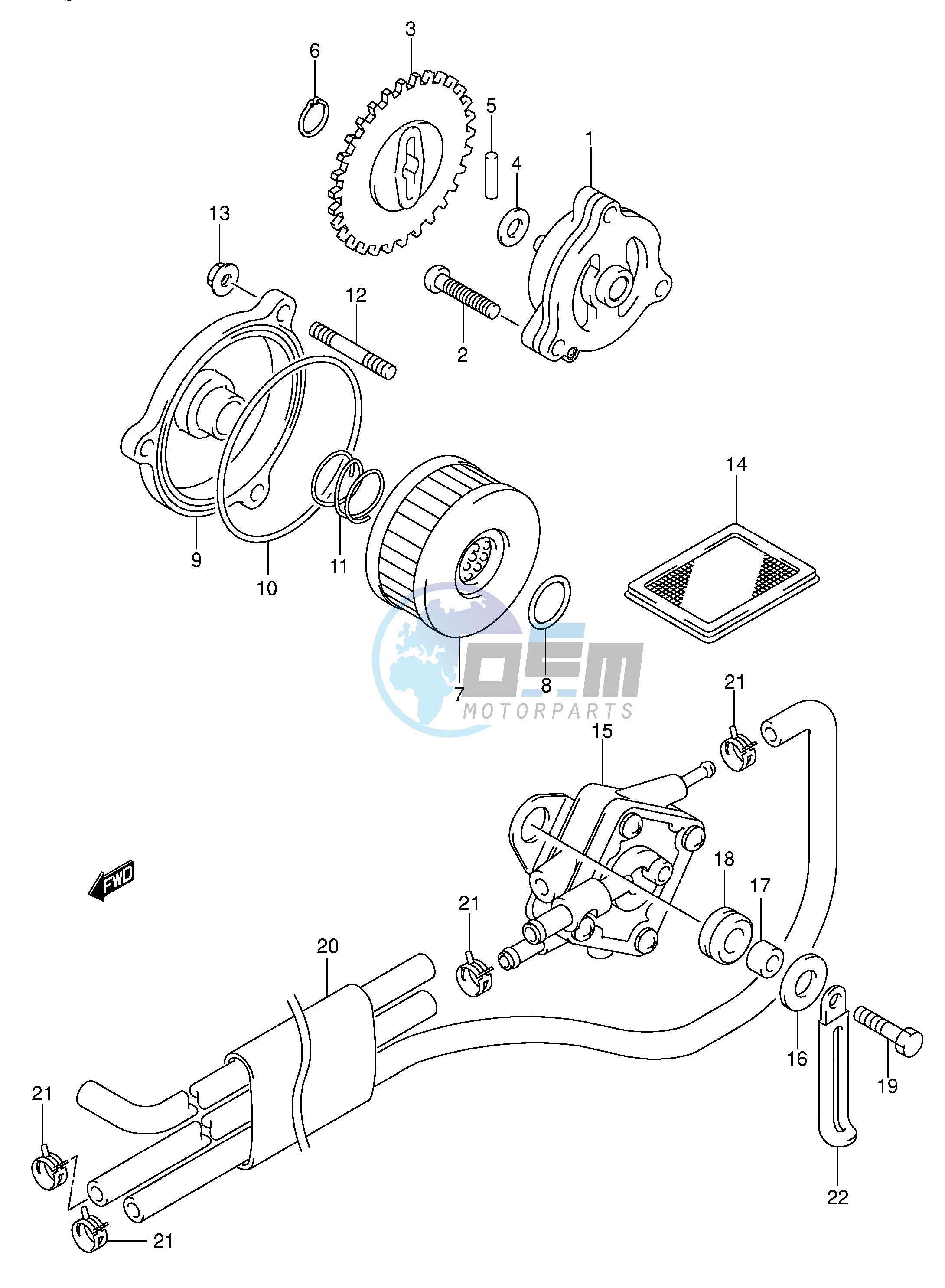 OIL PUMP - FUEL PUMP