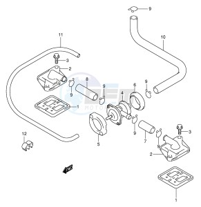 GSX-R600 (E2) drawing 2ND AIR