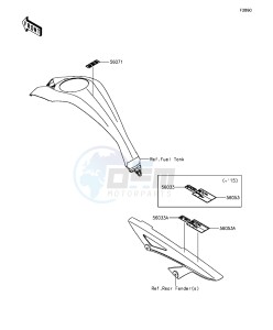 Z1000 ZR1000FGF FR GB XX (EU ME A(FRICA) drawing Labels