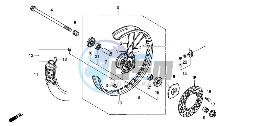 FRONT WHEEL