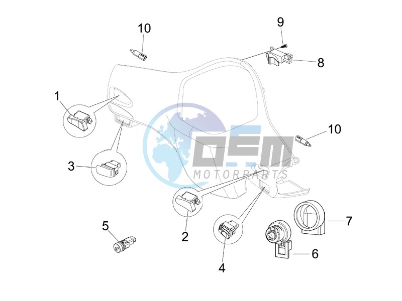 Selectors - Switches - Buttons