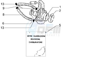 DNA 50 drawing Carburettor