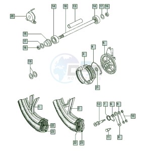 A35_J3-J5 50 J3-J5 drawing Front wheel