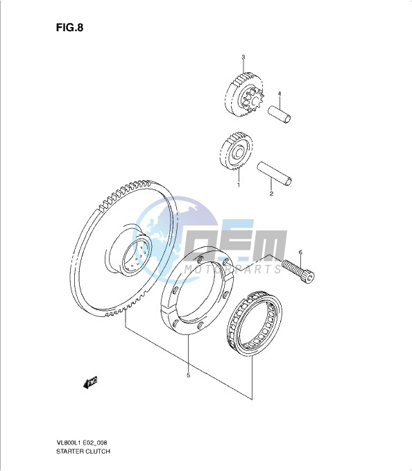 STARTER CLUTCH