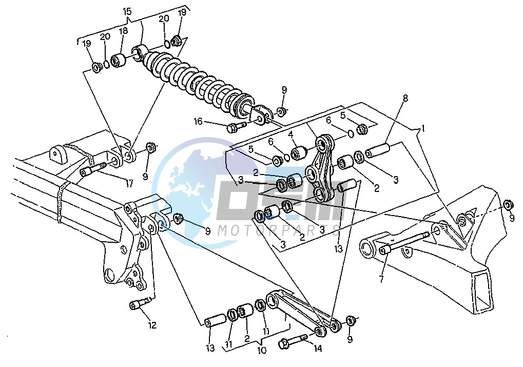 REAR SHOCK ABSORBER