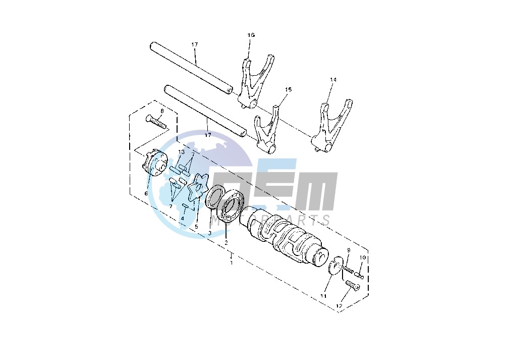 SHIFT CAM-FORK