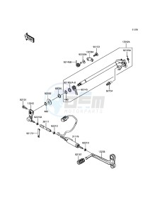 NINJA H2 / NINJA H2 CARBON ZX1000XHFA XX (EU ME A(FRICA) drawing Gear Change Mechanism