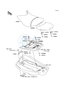 JET_SKI_ULTRA_300X JT1500HDF EU drawing Seat