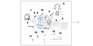 XL700V9 Europe Direct - (ED / SPC) drawing FRONT FOG LIGHT