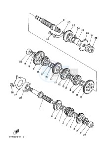 DT125 (3TTR) drawing TRANSMISSION