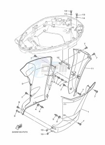 F350AETU drawing BOTTOM-COVER-3