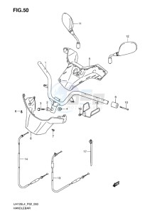 UH125 BURGMAN EU drawing HANDLEBAR