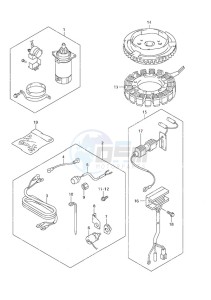 DF 25 drawing Starting Motor