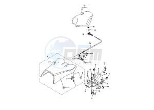 FZ1 FAZER 1000 drawing SEAT