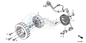 NSC110E Vision 110 - NSC110E UK - (E) drawing GENERATOR