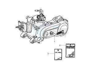 GP 1 - 50 cc drawing ENGINE