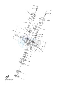 FZ8-NA FZ8 (NAKED, ABS) 800 (59P9) drawing STEERING