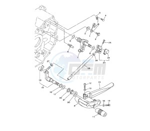 XV A MIDNIGHT STAR 1900 drawing SHIFT SHAFT