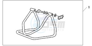 CBR1000RA9 UK - (E / ABS MKH) drawing MAINTENANCE STAND