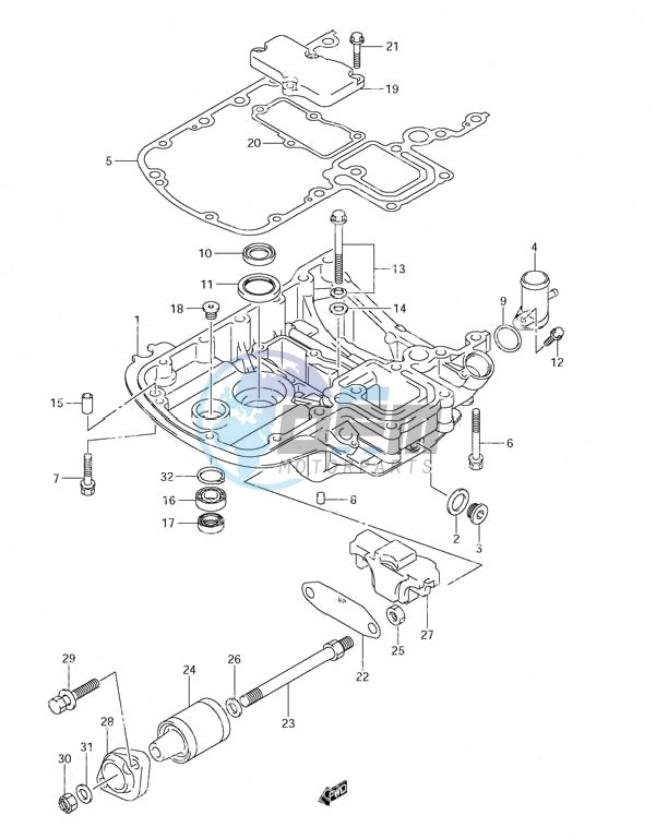 Engine Holder (S/N 681518 & Newer)