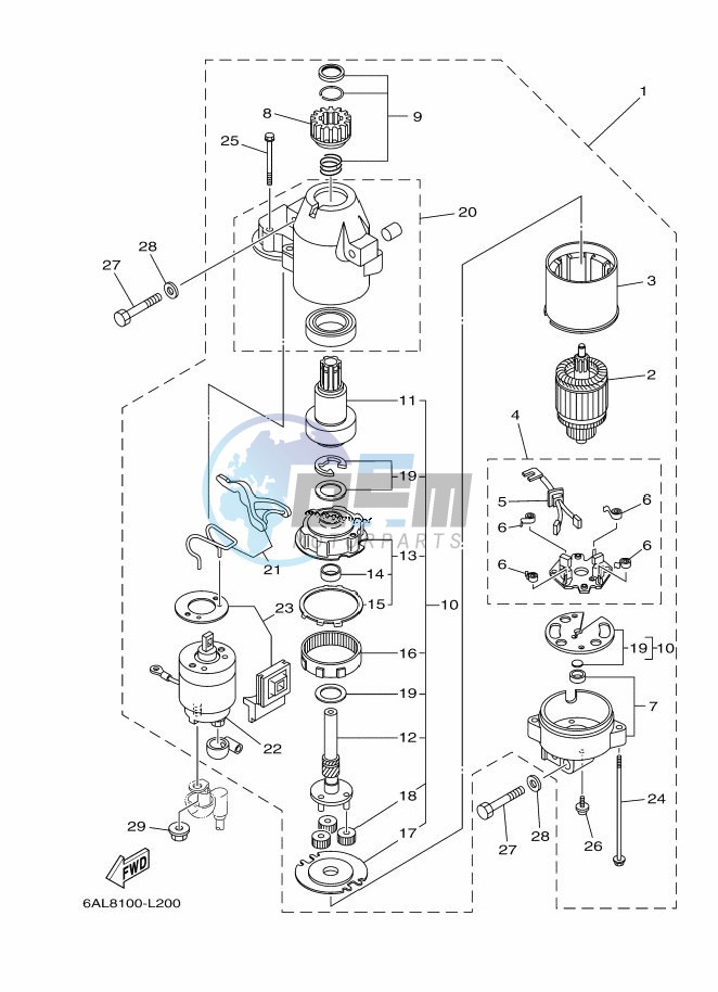 STARTER-MOTOR