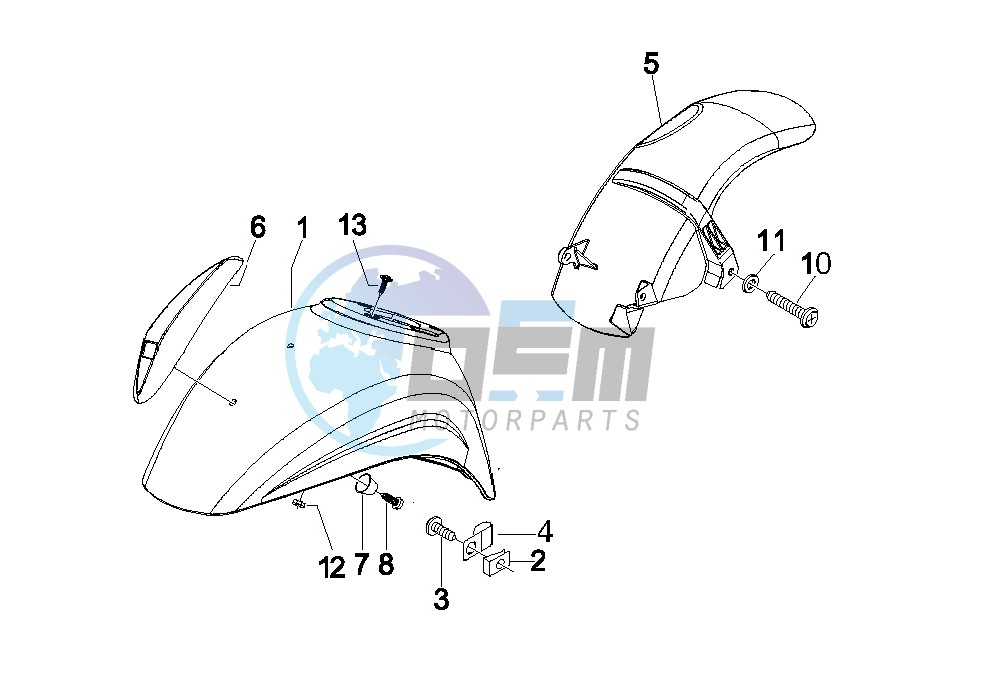 Wheel housing - Mudguard