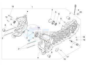 PRIMAVERA 50 4T-3VS E4 (EMEA) drawing Crankcase