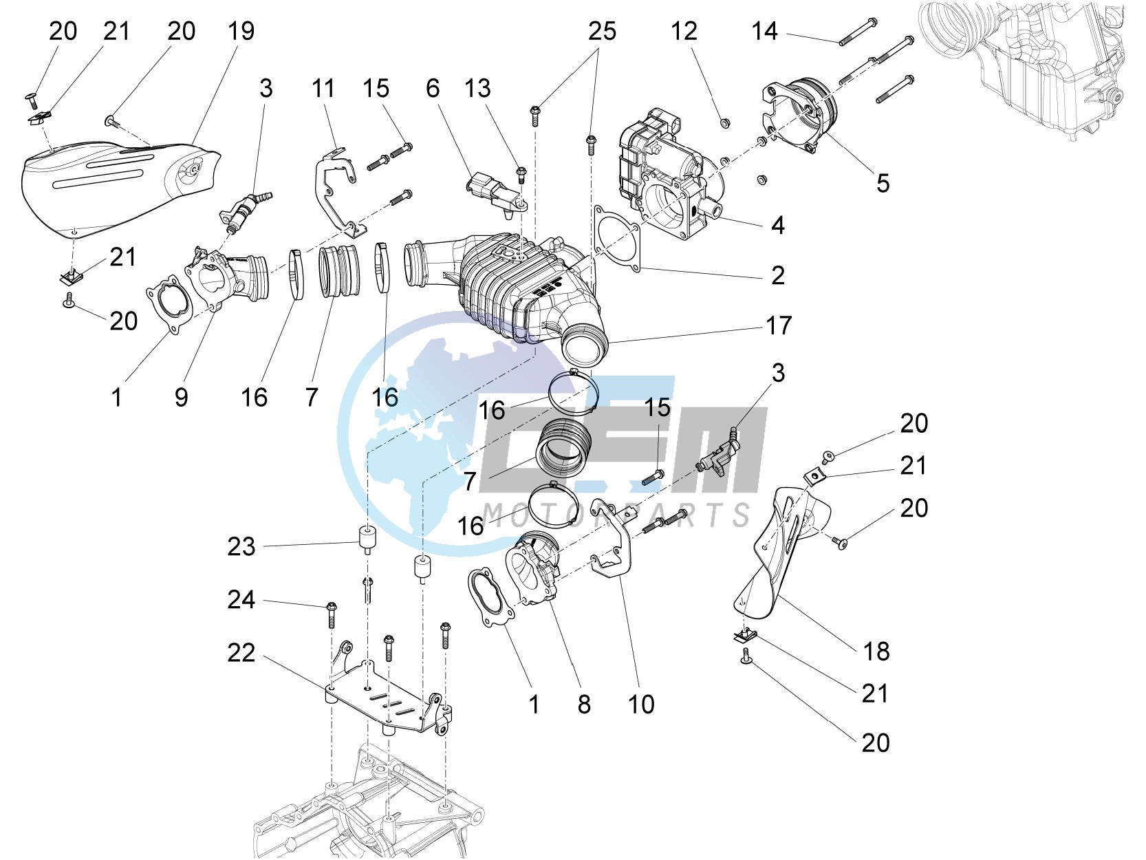 Throttle body