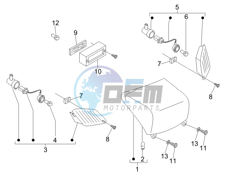 Tail light - Turn signal lamps