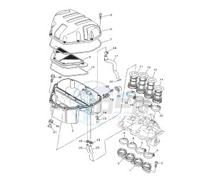 XJ6-NA ABS 600 drawing INTAKE