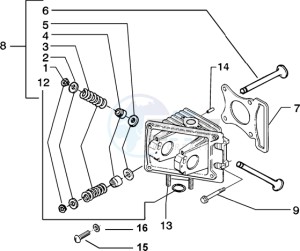 Zip 50 4T drawing Head-Valves