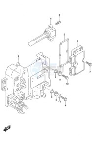 DF 200A drawing Rectifier/Ignition Coil