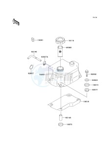 JH 750 E [SS] (E1-E2) [SS] drawing OIL TANK