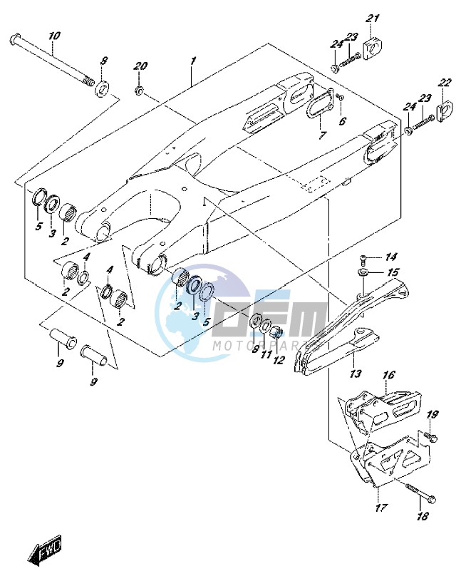 REAR SWINGINGARM