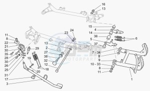 California 1100 Stone - Metal PI EV/EV Touring PI drawing Stands