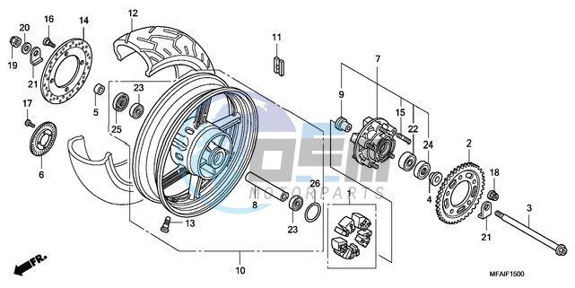 REAR WHEEL