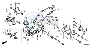 SH300AC drawing FRAME BODY