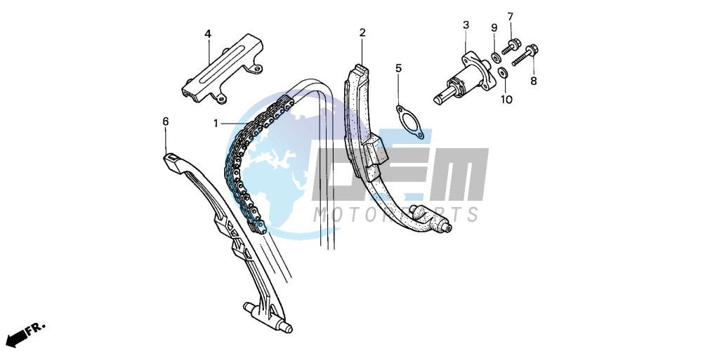 CAM CHAIN/TENSIONER