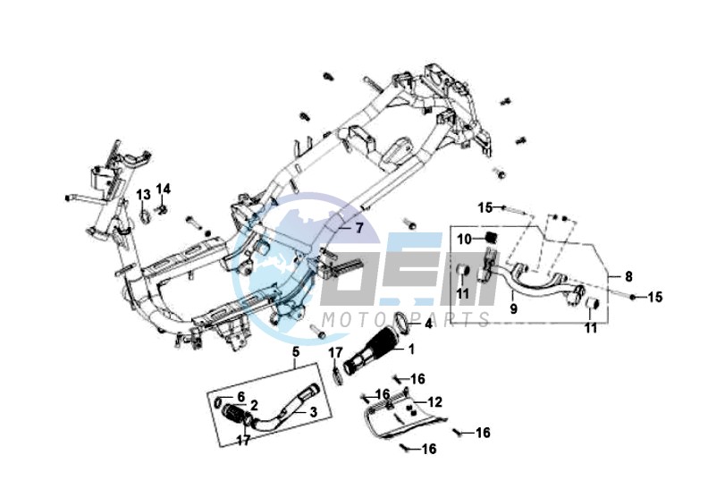 FRAME / ENGINE MOUNT