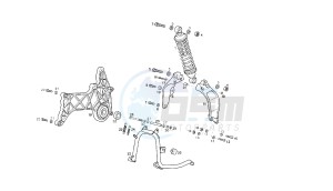 GP1 - 125 CC VTHPS1A1A EU2 drawing SWING ARM - SHOCK ABSORBER