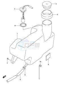 AY50 (P19) katana drawing OIL TANK