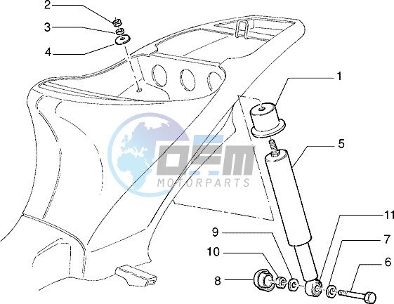 Rear Shock absorber