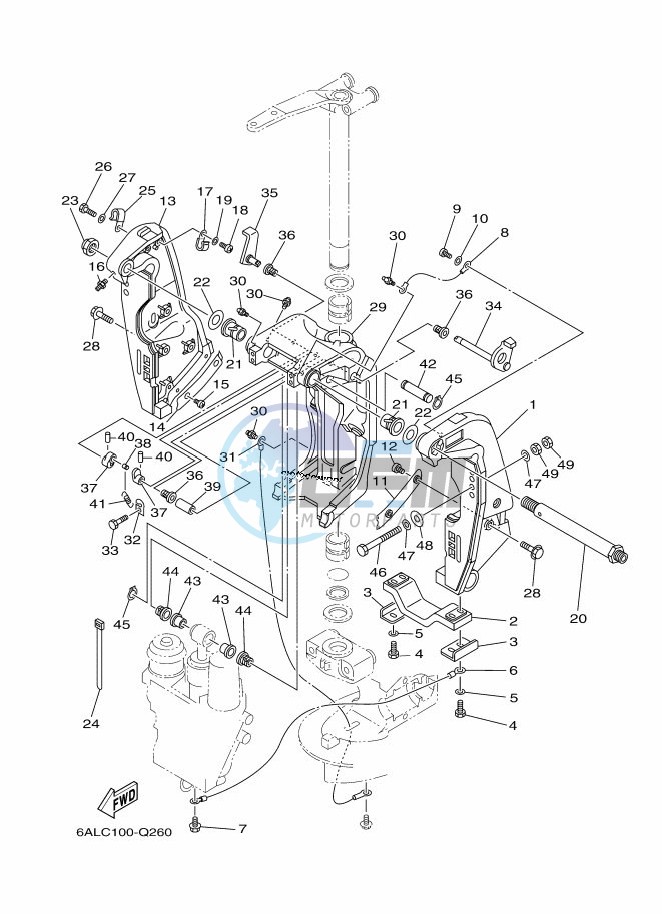 FRONT-FAIRING-BRACKET