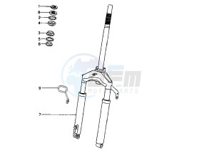 SV GEO - 50 cc drawing FRONT FORK