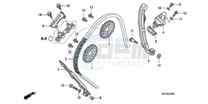 CBF1000T9 Europe Direct - (ED) drawing CAM CHAIN/TENSIONER