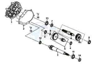 MIO 50I 45KMH (L8) EU EURO4 drawing DRIVESHAFTS