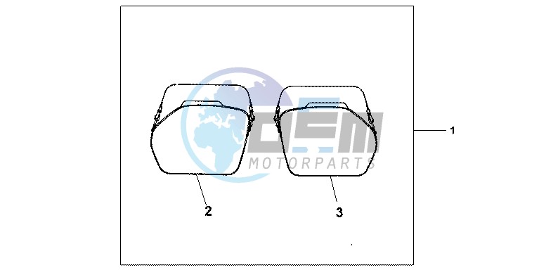 33/ 35L PANNIER INNER BAG SET