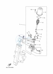 F40GETL drawing POWER-TILT-ASSEMBLY-2