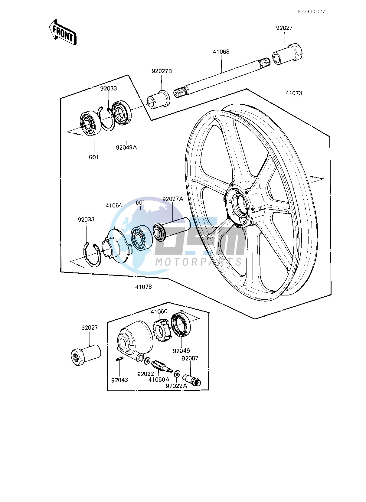 FRONT WHEEL_HUB